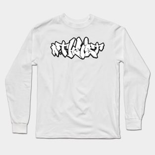 ATHEIST GRAFFITI by Tai's Tees Long Sleeve T-Shirt